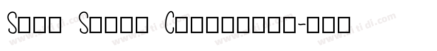 Sans Serif Collectio字体转换